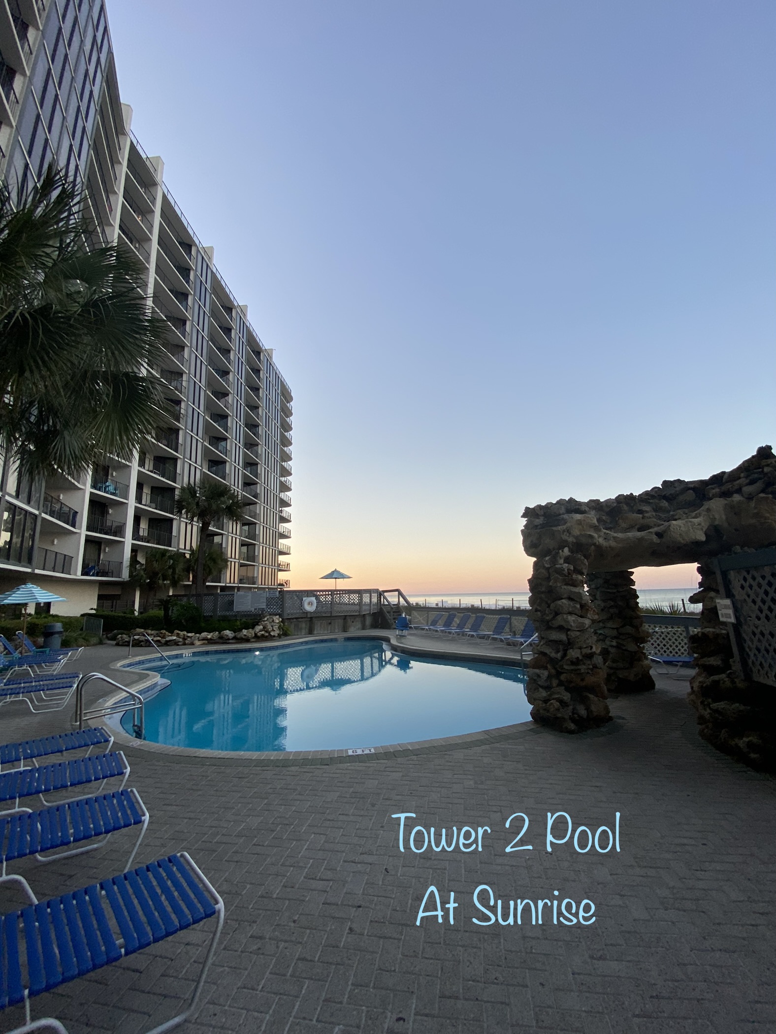 Tower 2 pool