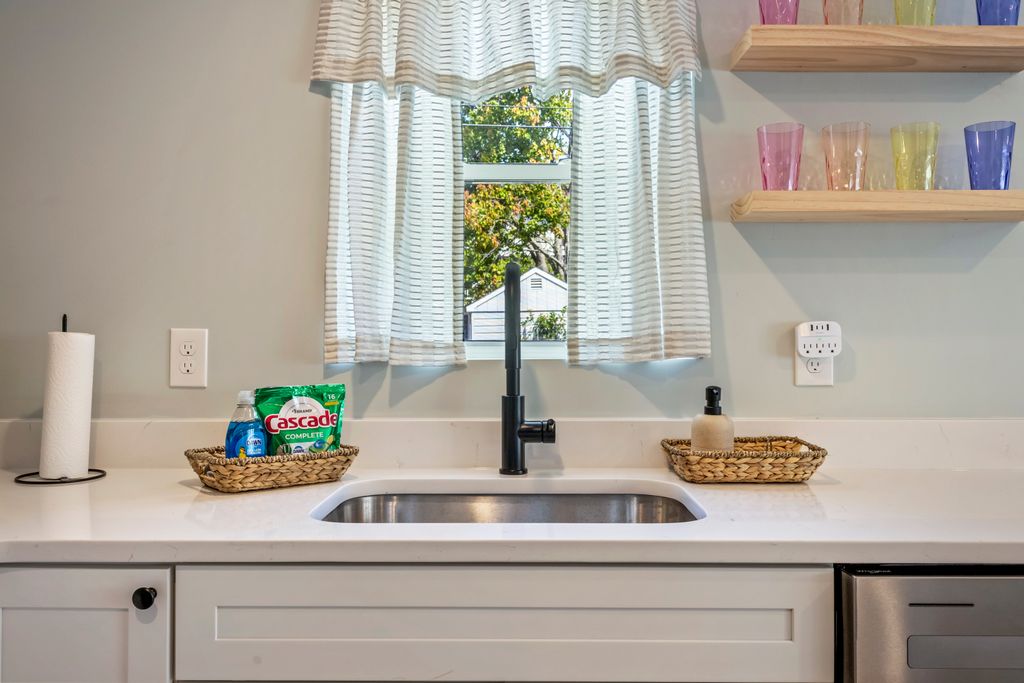 Enjoy a fully equipped kitchen with all essentials ready.