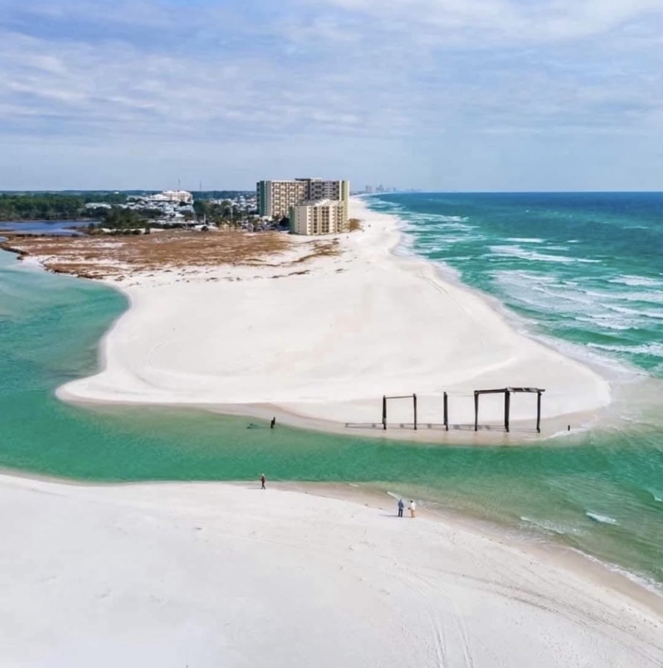 Phillips Inlet is a unique experience that you must not miss. 5 minute beach walk.