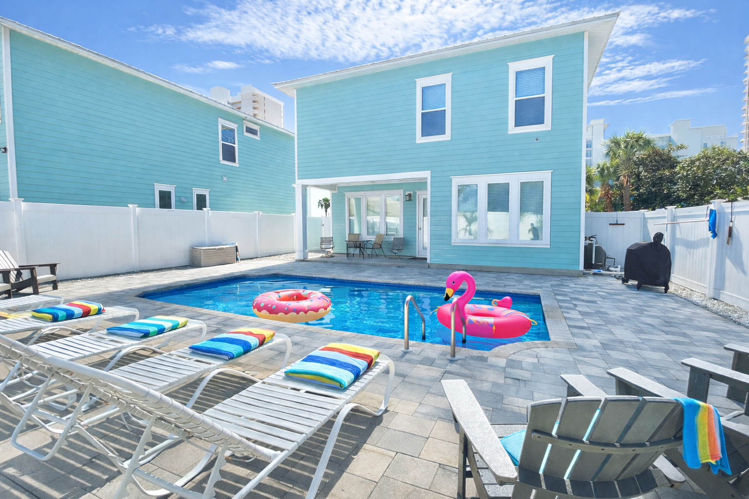Lounge chairs for soaking up the sun