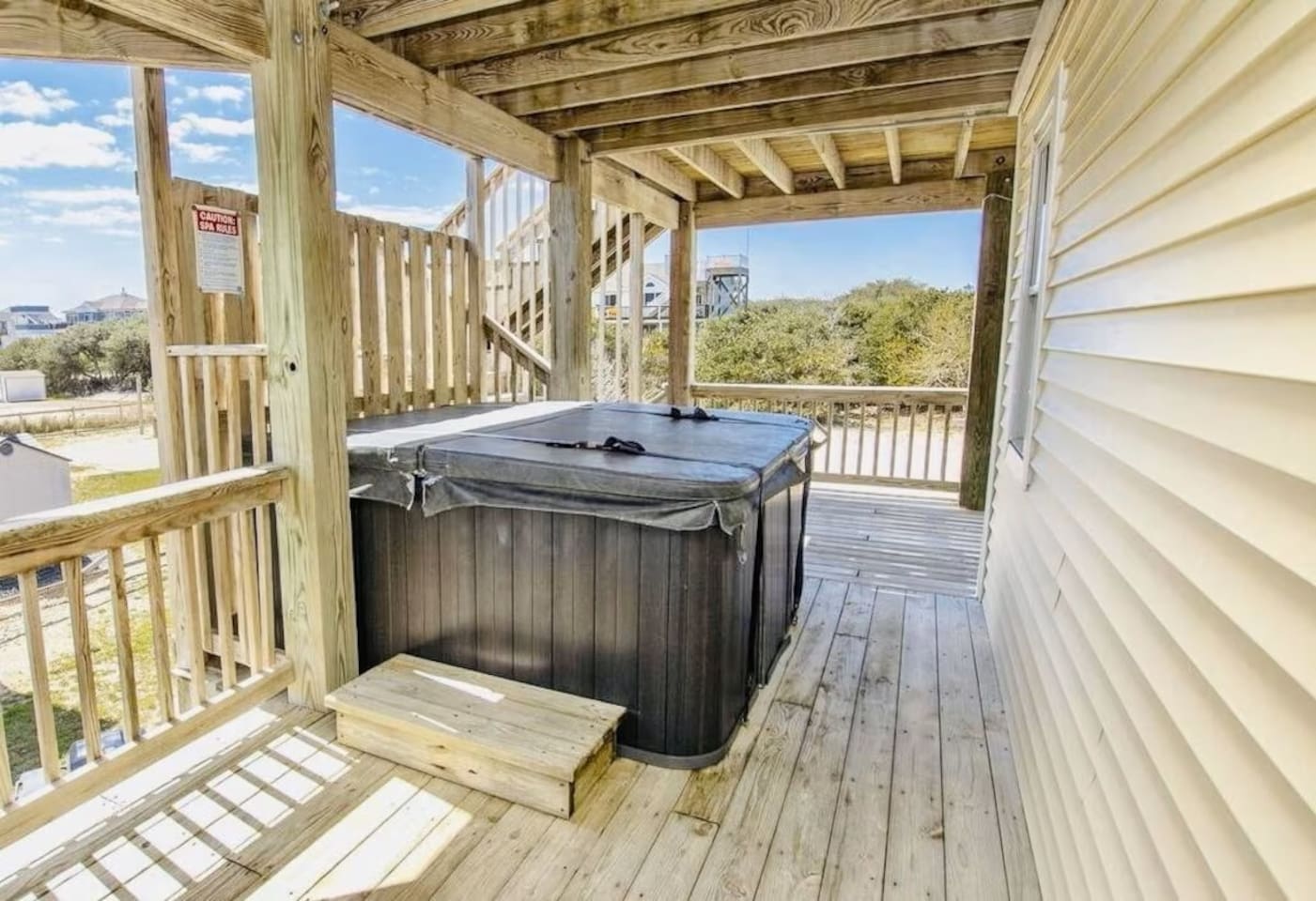 Private Hot Tub for Fun or Relaxation