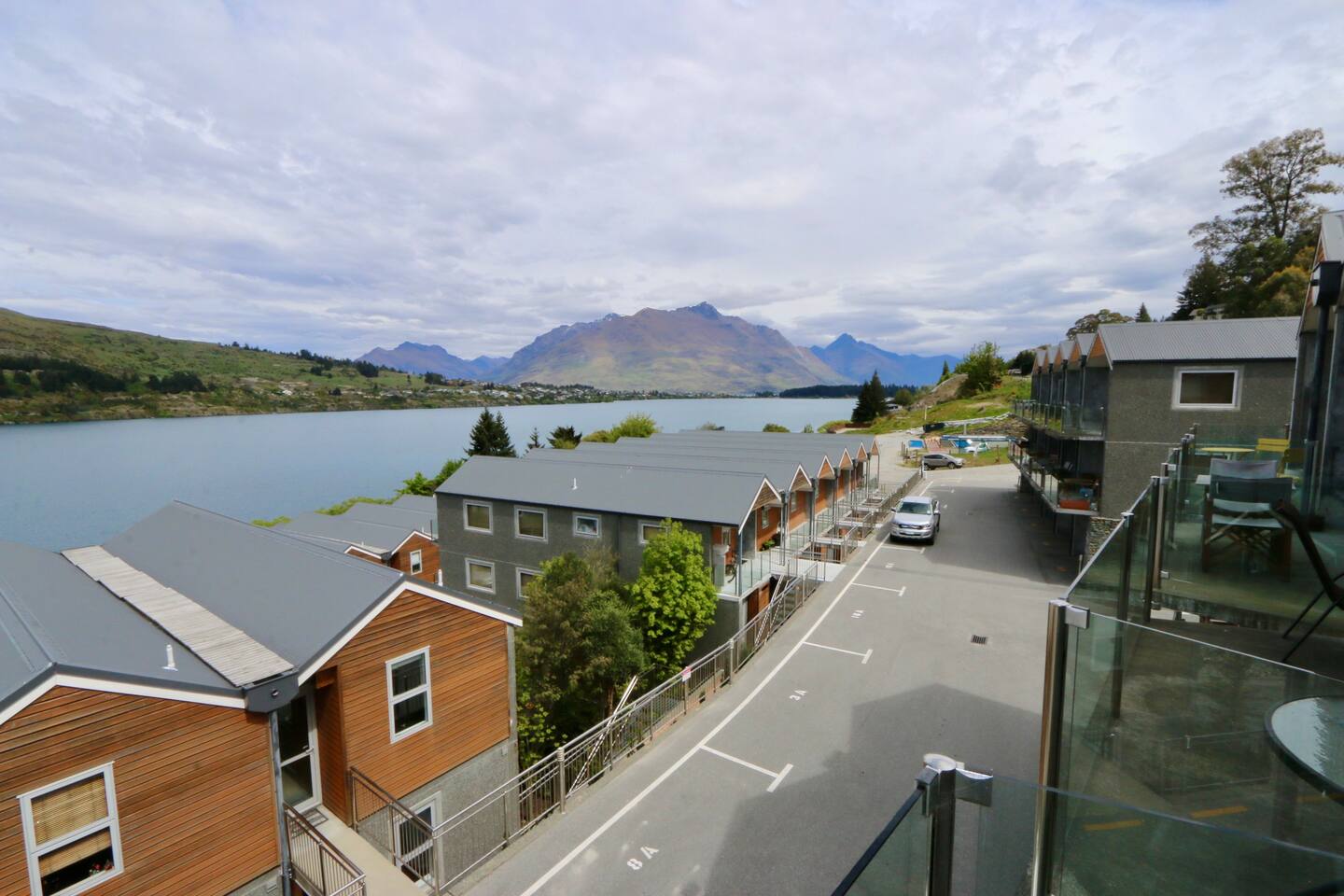 View across Alpine Village