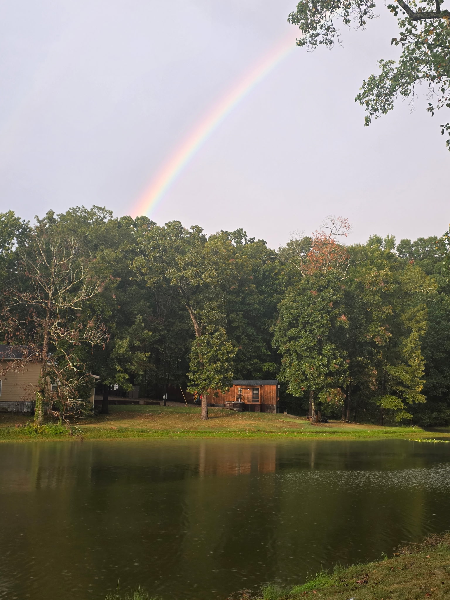 Rainbow over TinyLakeEscape