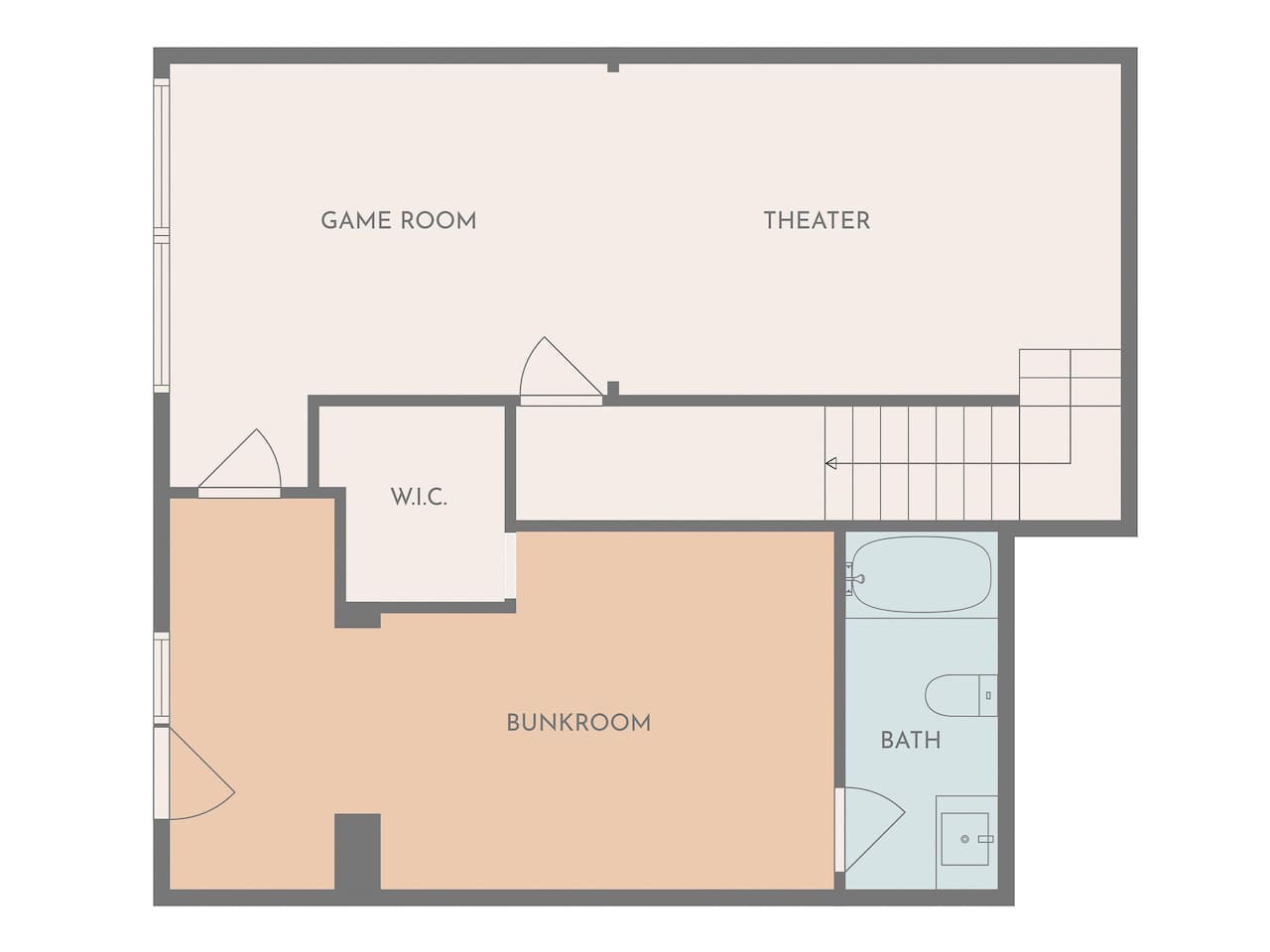 Side B, Lower Level