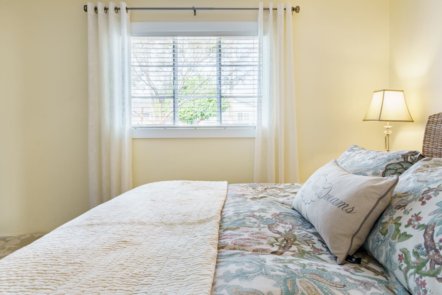 Master Suite is bright and airy
