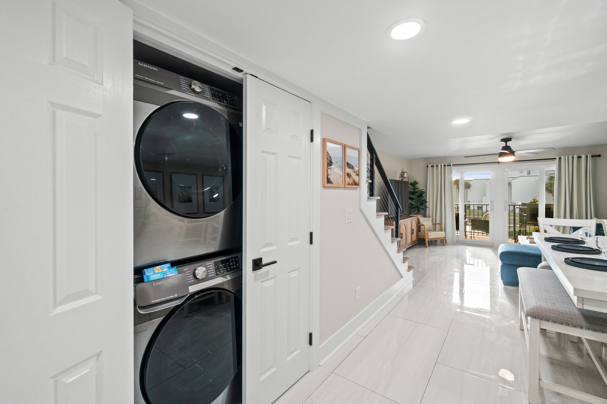 full size washer and dryer available