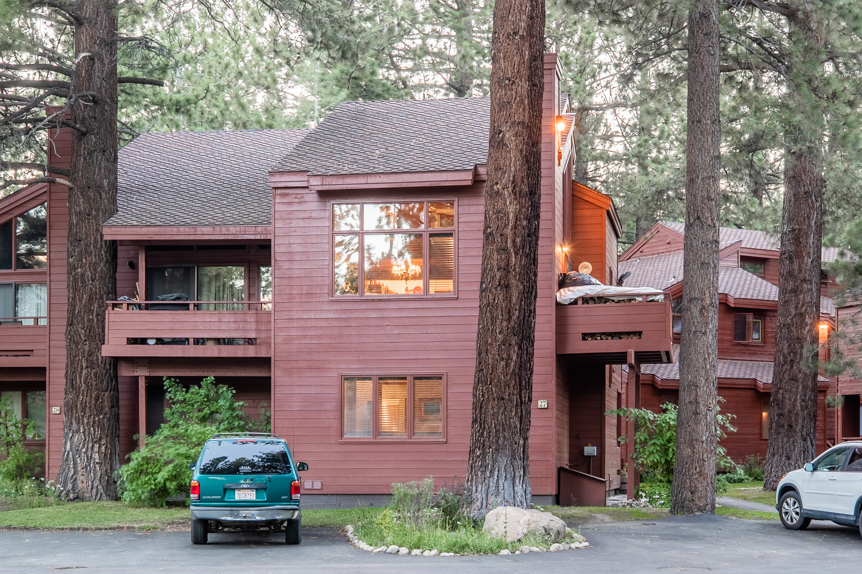 Convenient parking just steps from the front door.