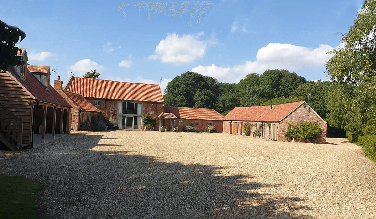 Gorse Lodge main entrance from courtyard