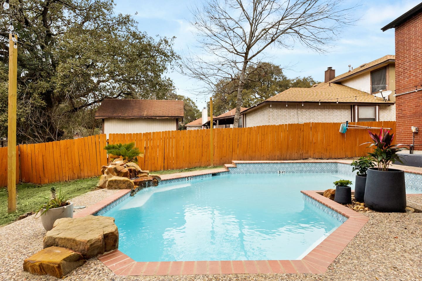 Can you already see your family relaxing in the pool? 
