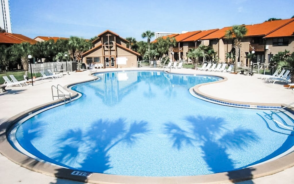 Pool over on Grand Island and Clubhouse