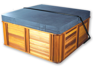 Hot tub covered