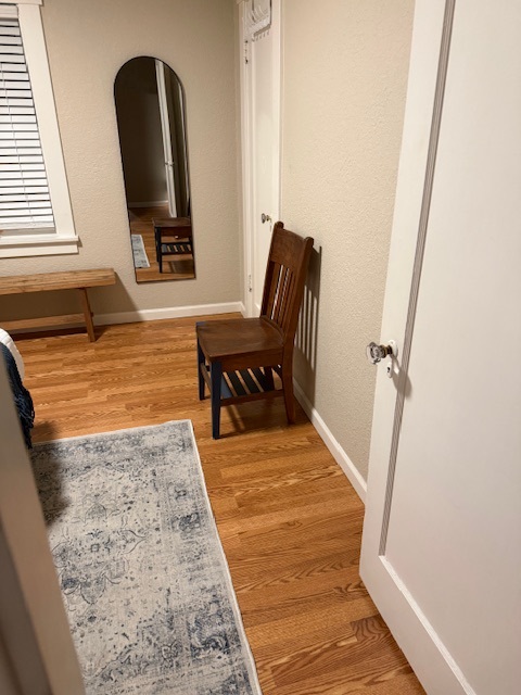 Full bedroom- with full length mirror