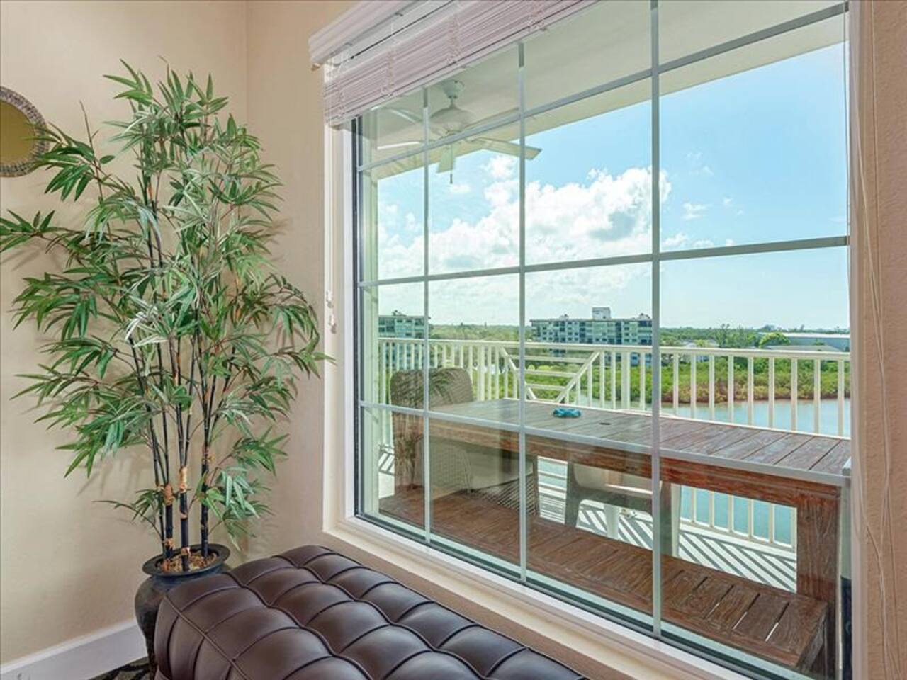 View from Master bedroom - overlooks the Intracoastal.