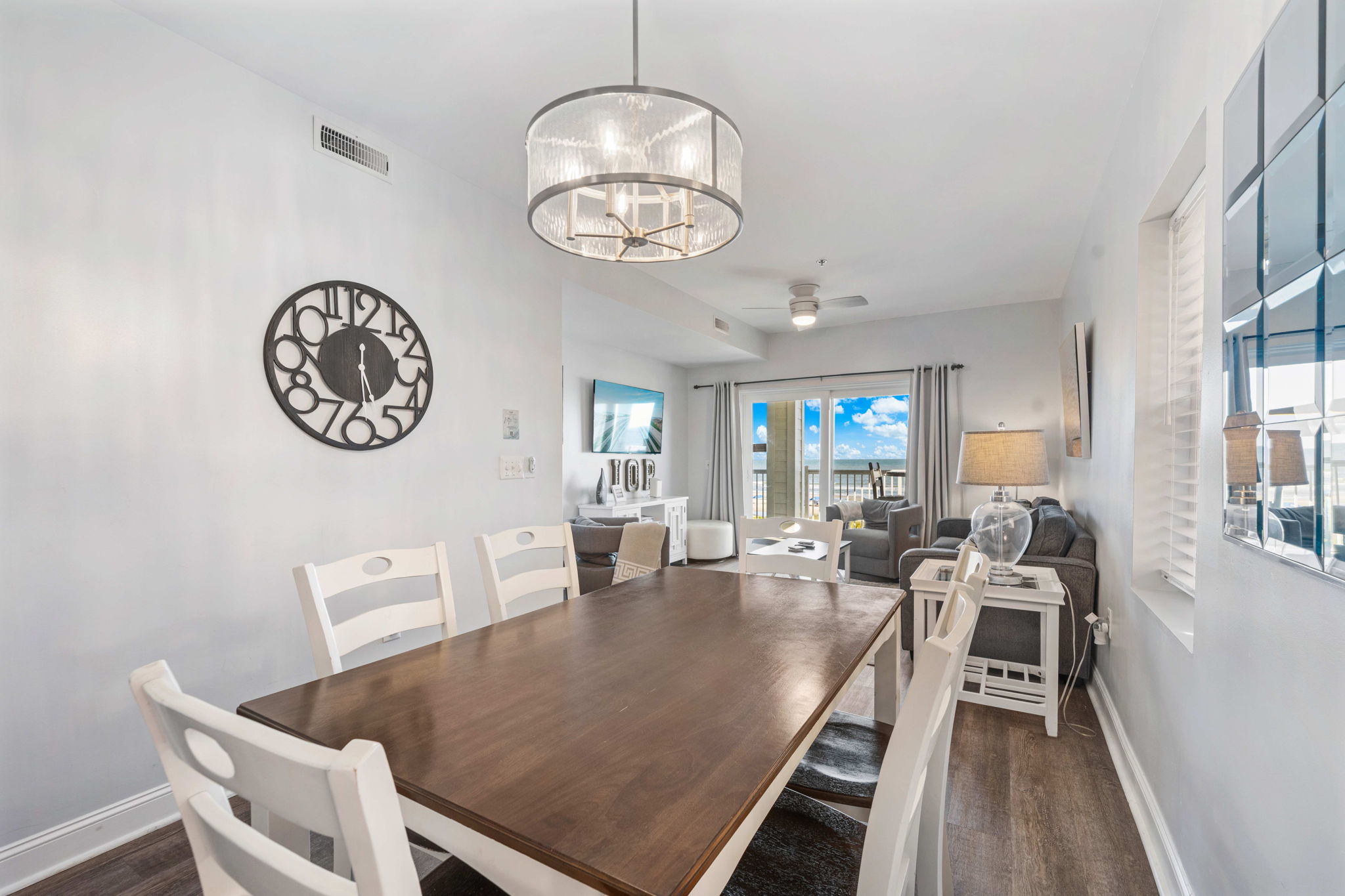 Dining Room | Beach Breeze | Oceanview 202 | 1116 Ocean Blvd, Isle of Palms, SC | IOP Escapes