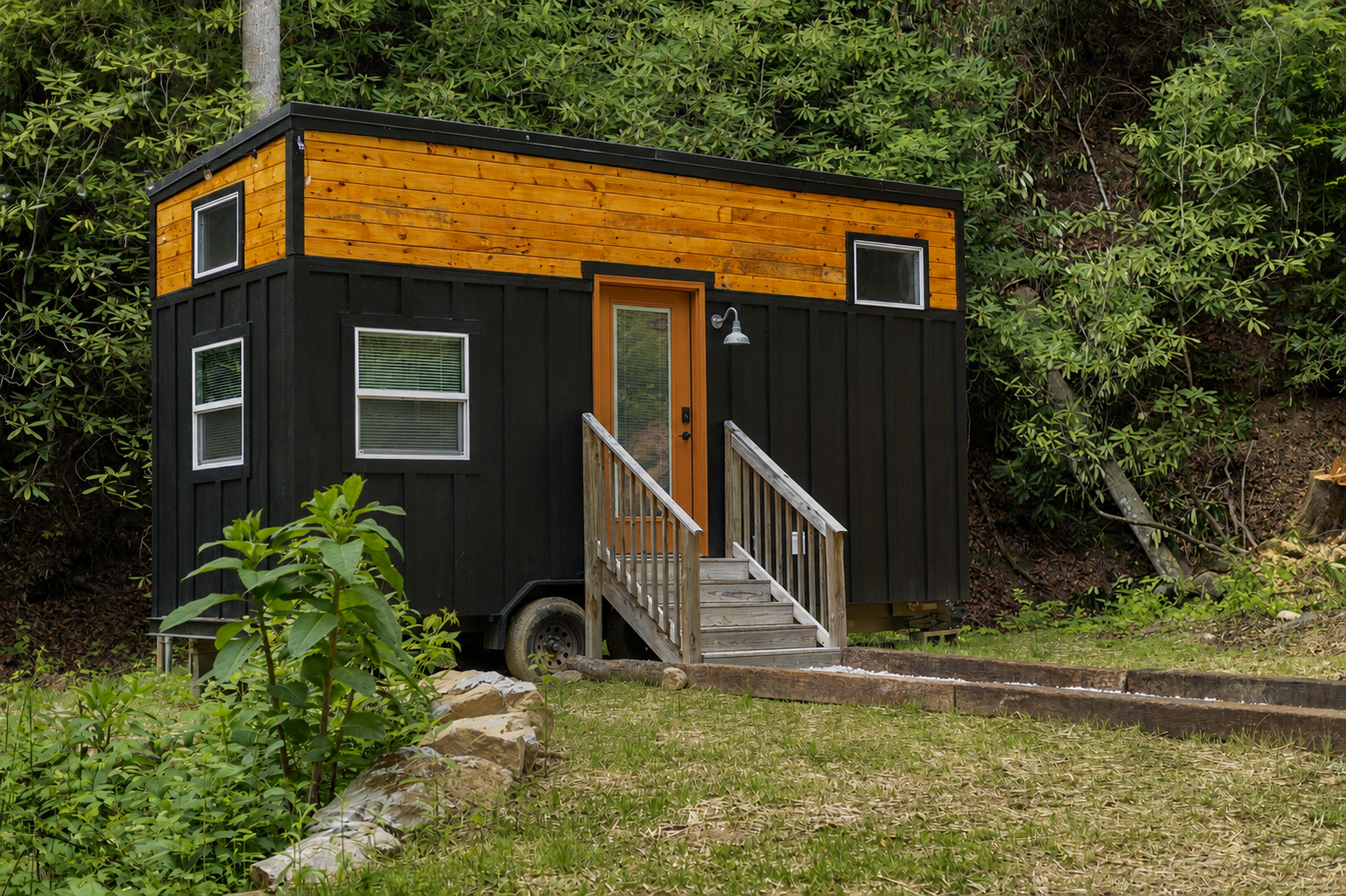 Welcome to Bigfoot Bungalow - a cozy tiny home tucked into the peaceful mountains of Robbinsville.