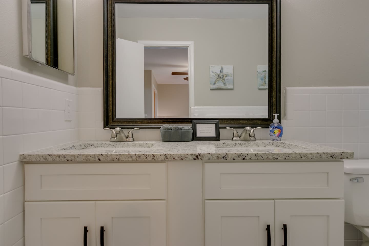 Hall Bath #3 with Double Vanity