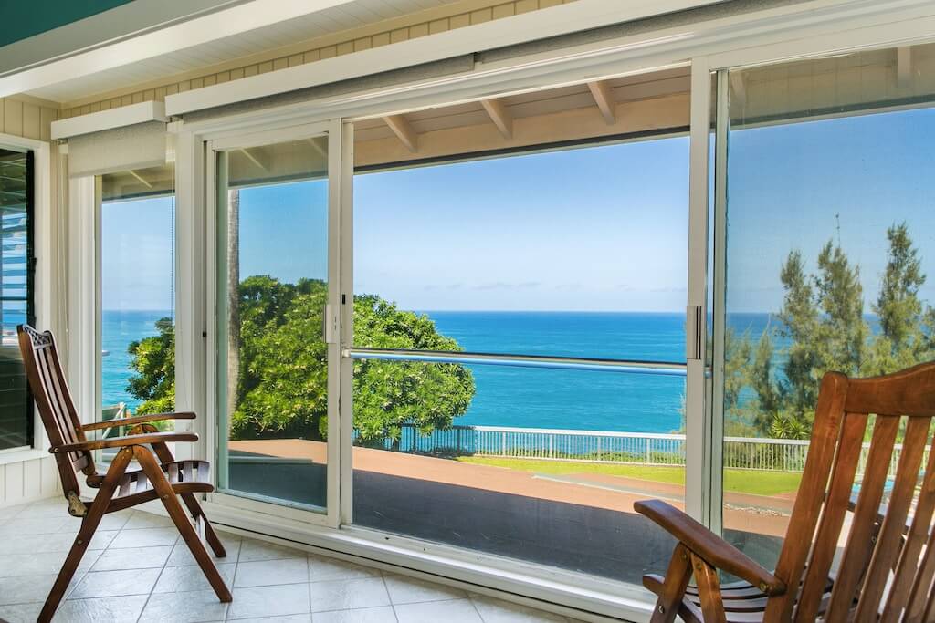 Queens Bath Lookout Pool Jacuzzi BBQ Lotus Property Management