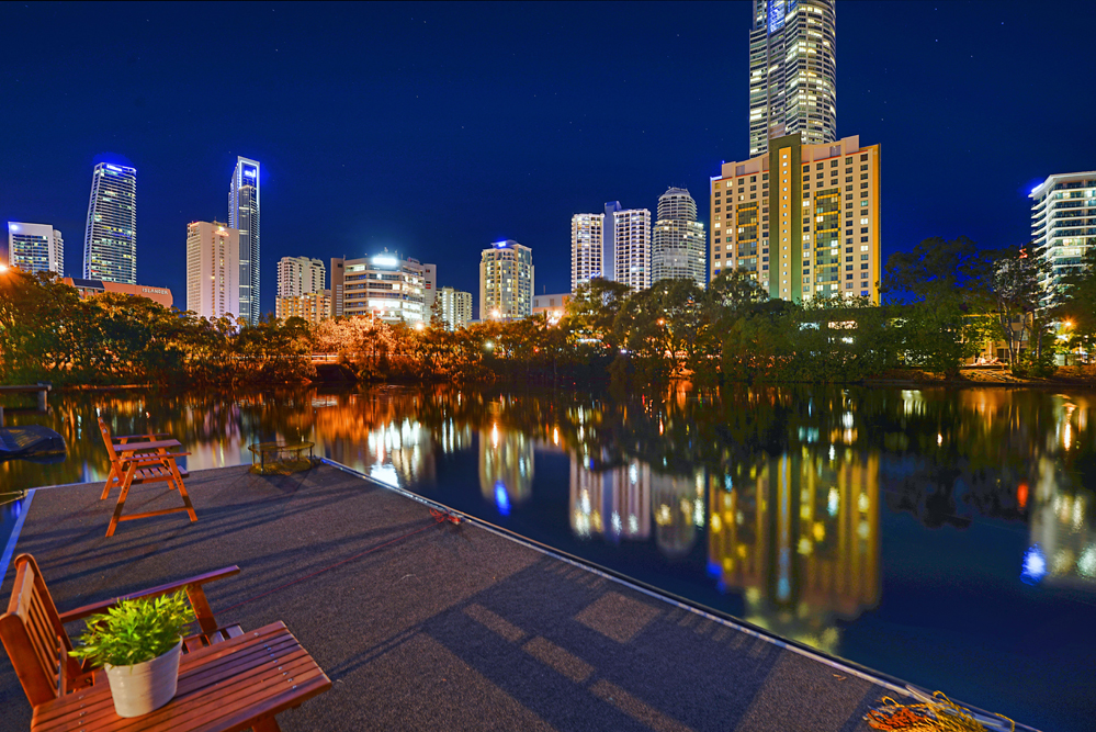 Your private waterfront front row to the Surfers Paradise skyline.