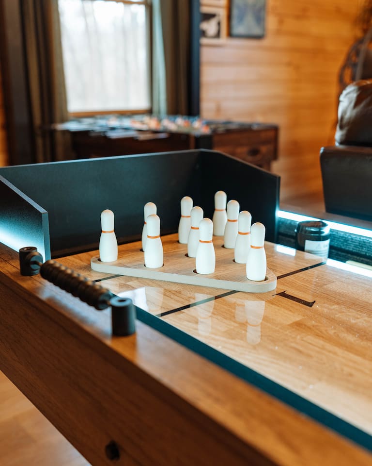 Shuffleboard for your game nights 