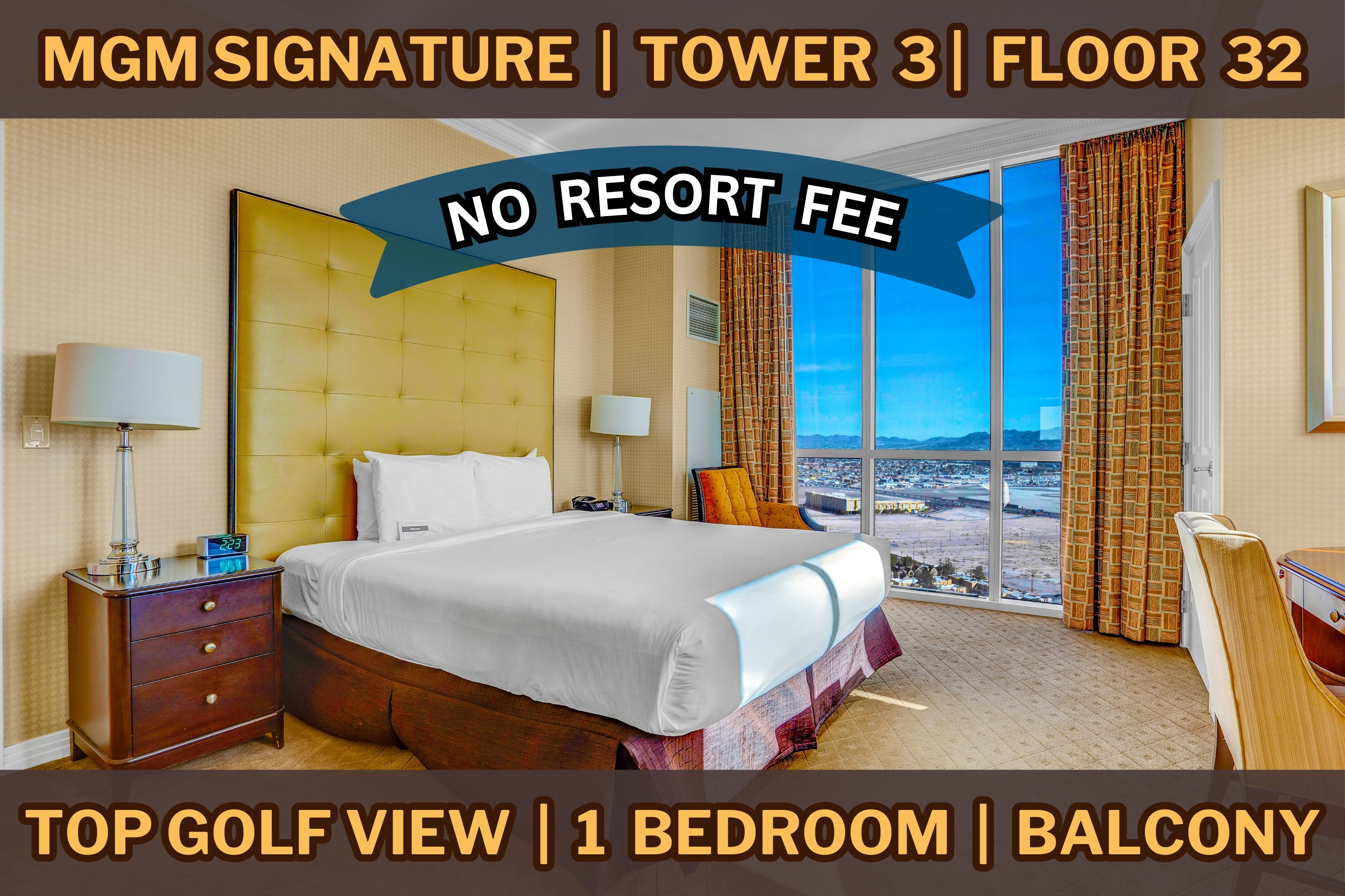 MGM Tower 2 · Unit 3202 — King Bed