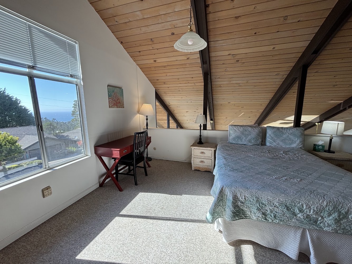 Ocean view from upstairs bedroom