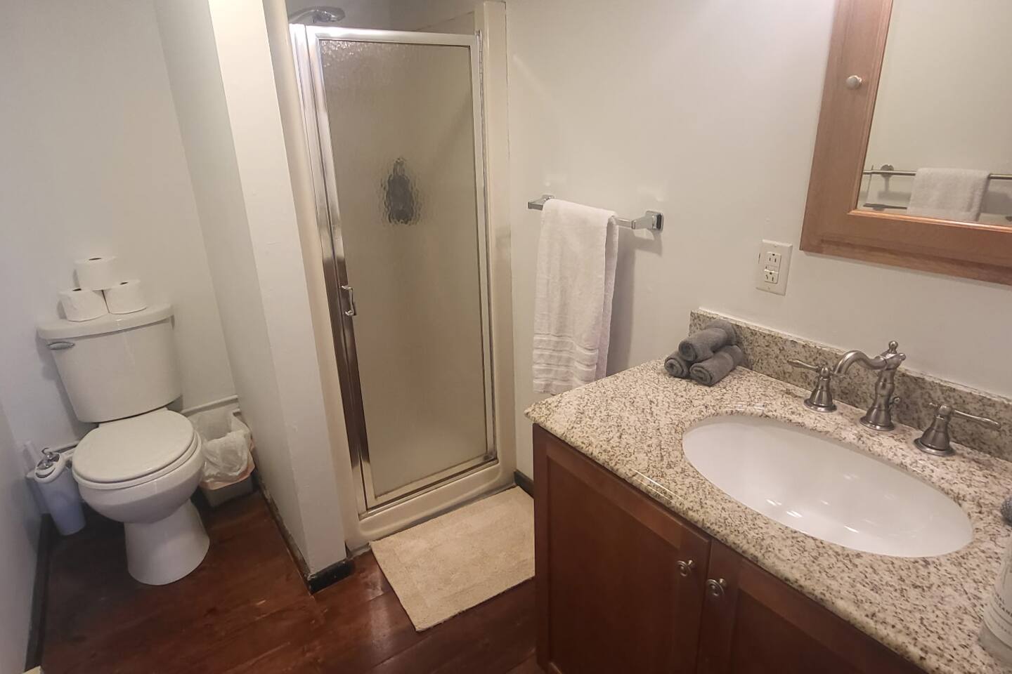 Full bath with shower