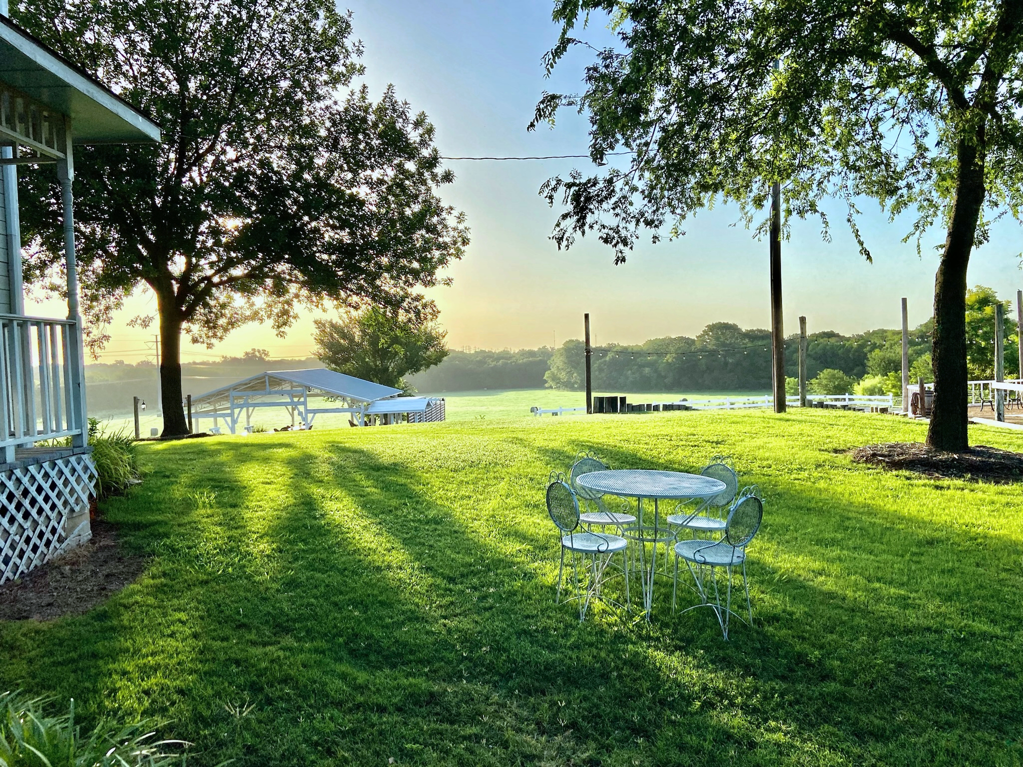 Sunrise magic at River Valley Place