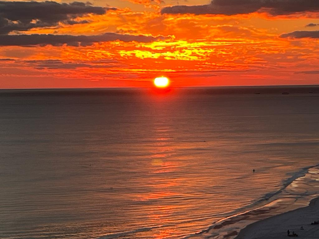 Sunset at Pelican Beach