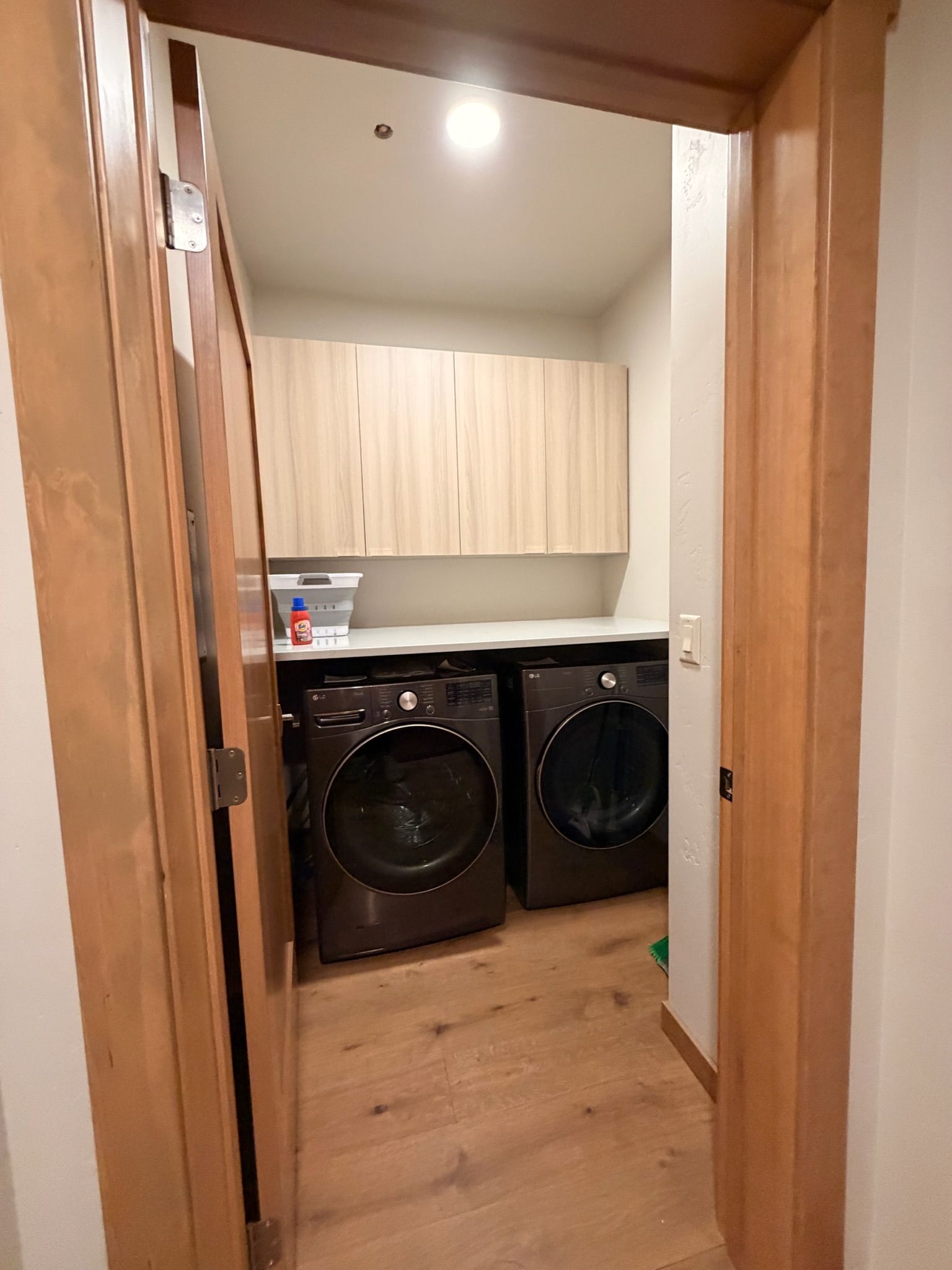 Laundry room with everything you will need for your stay