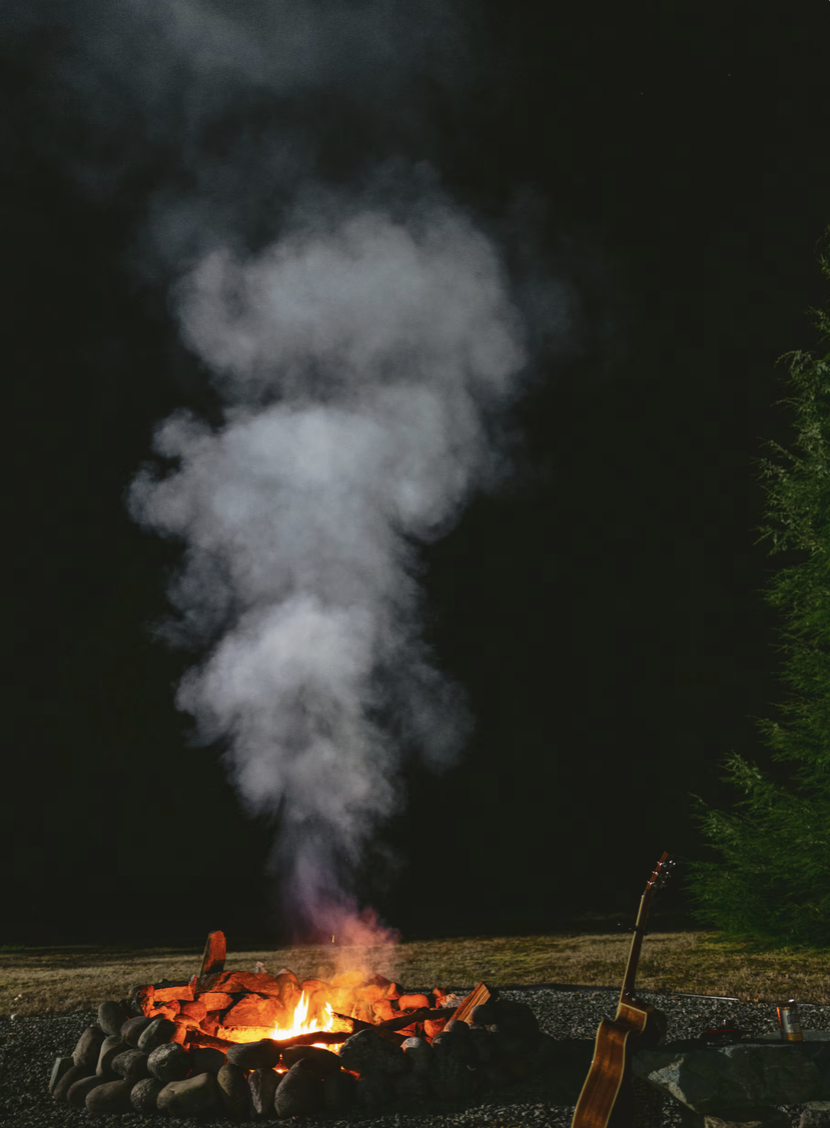 Come sit by the firepit, roast some smores and enjoy the star filled night sky