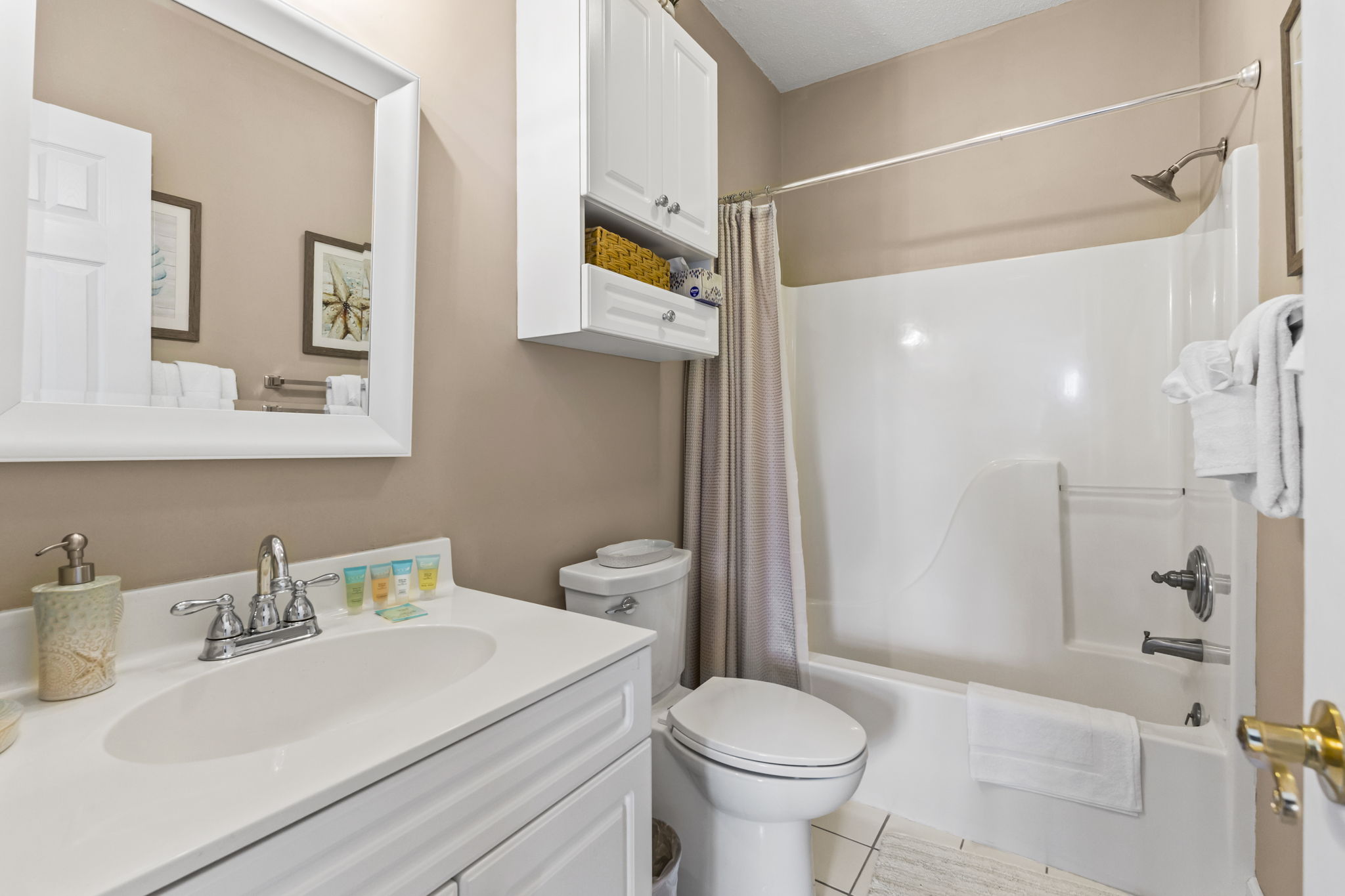 Ensuite Bathroom connected to the Primary Bedroom