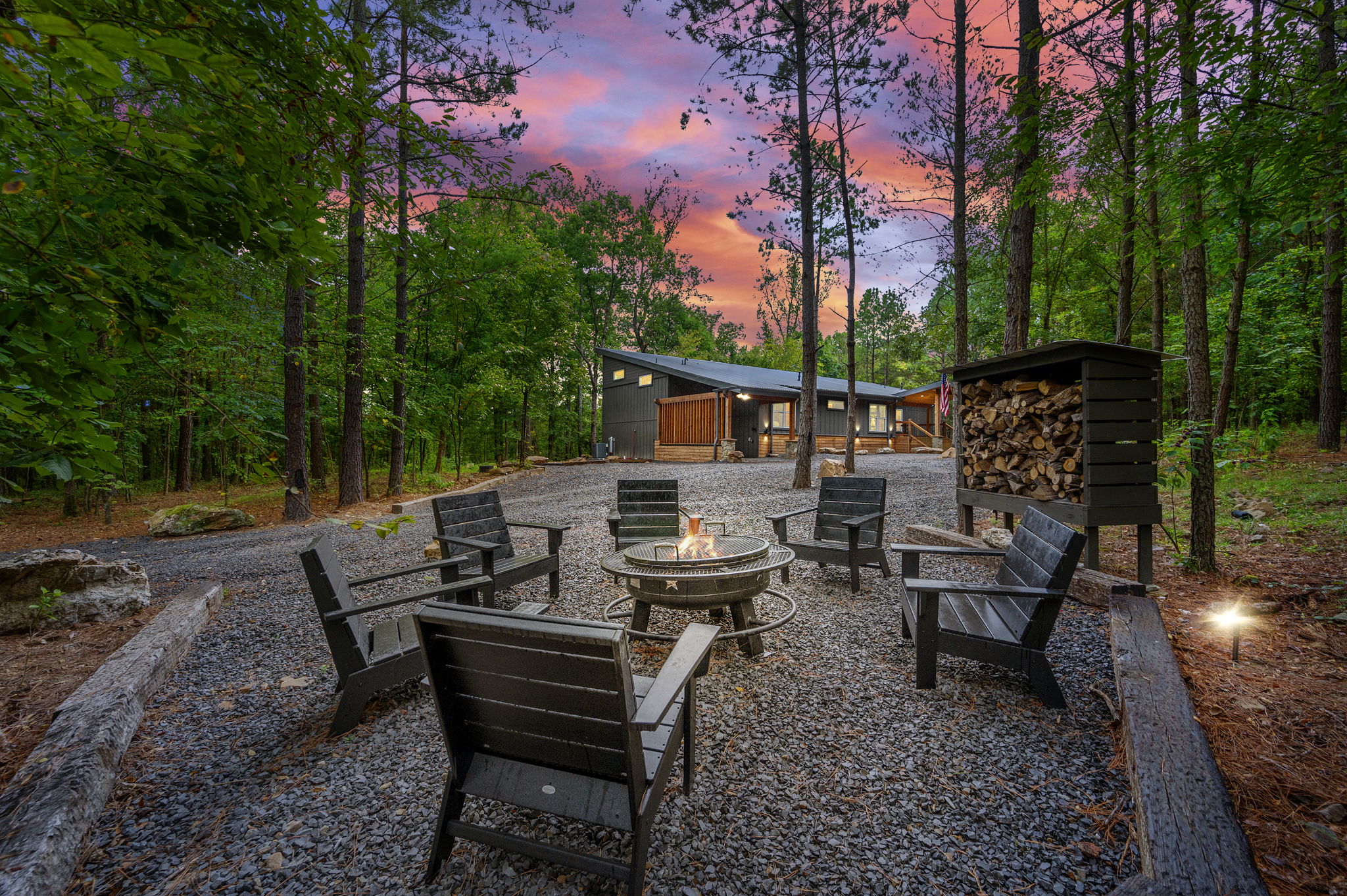 Private firepit
