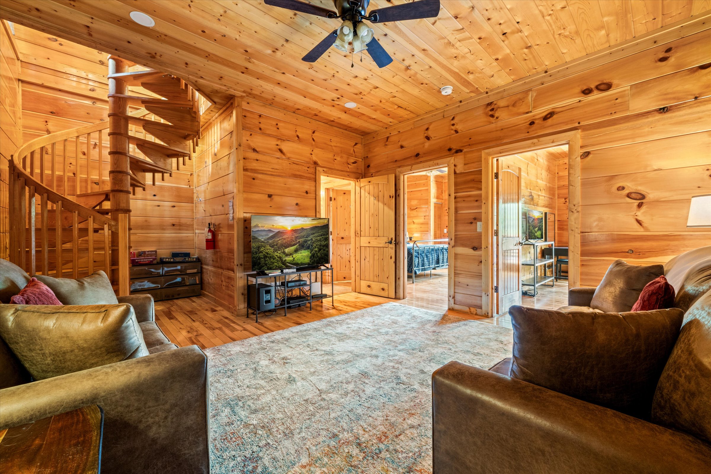 Movie nights just got better - 50” HDTV, Bose sound, and games for the whole family.