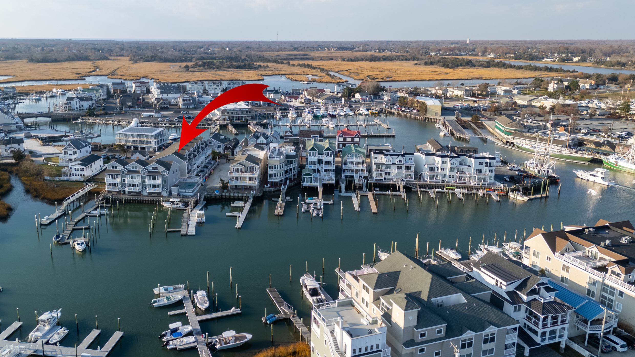 Aerial View of Complex