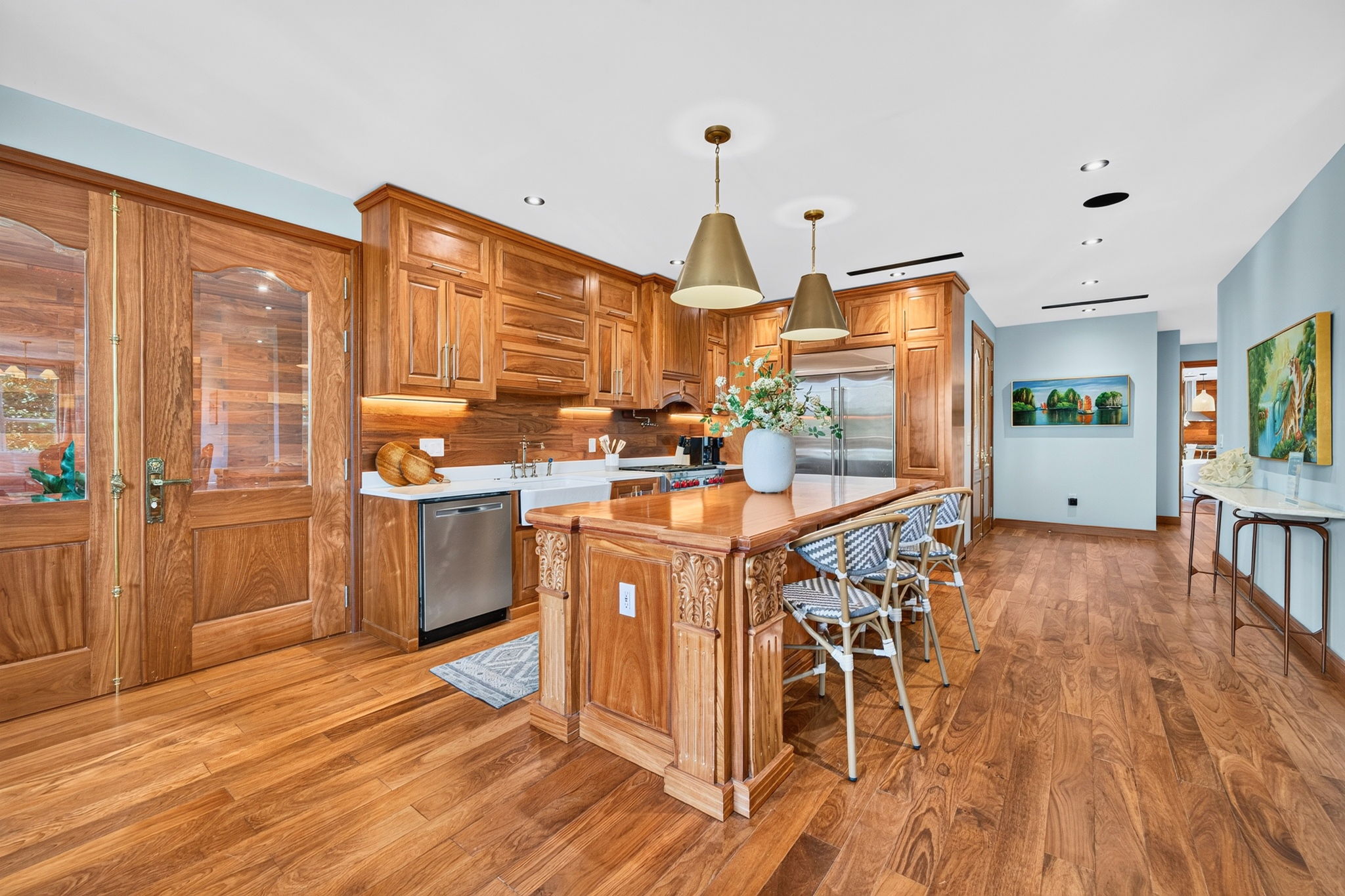 2nd Floor Kitchen 1 | Rosewood Retreat | 2605 Palm Blvd, Isle of Palms, SC | IOP Escapes