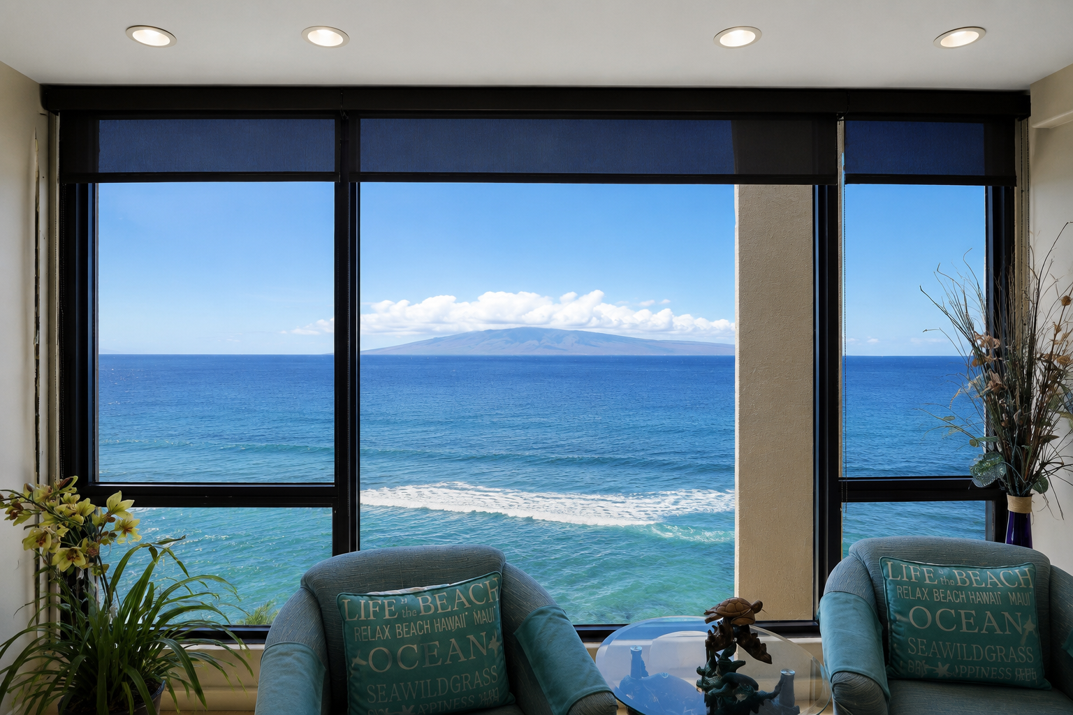 Living room on top of the waves