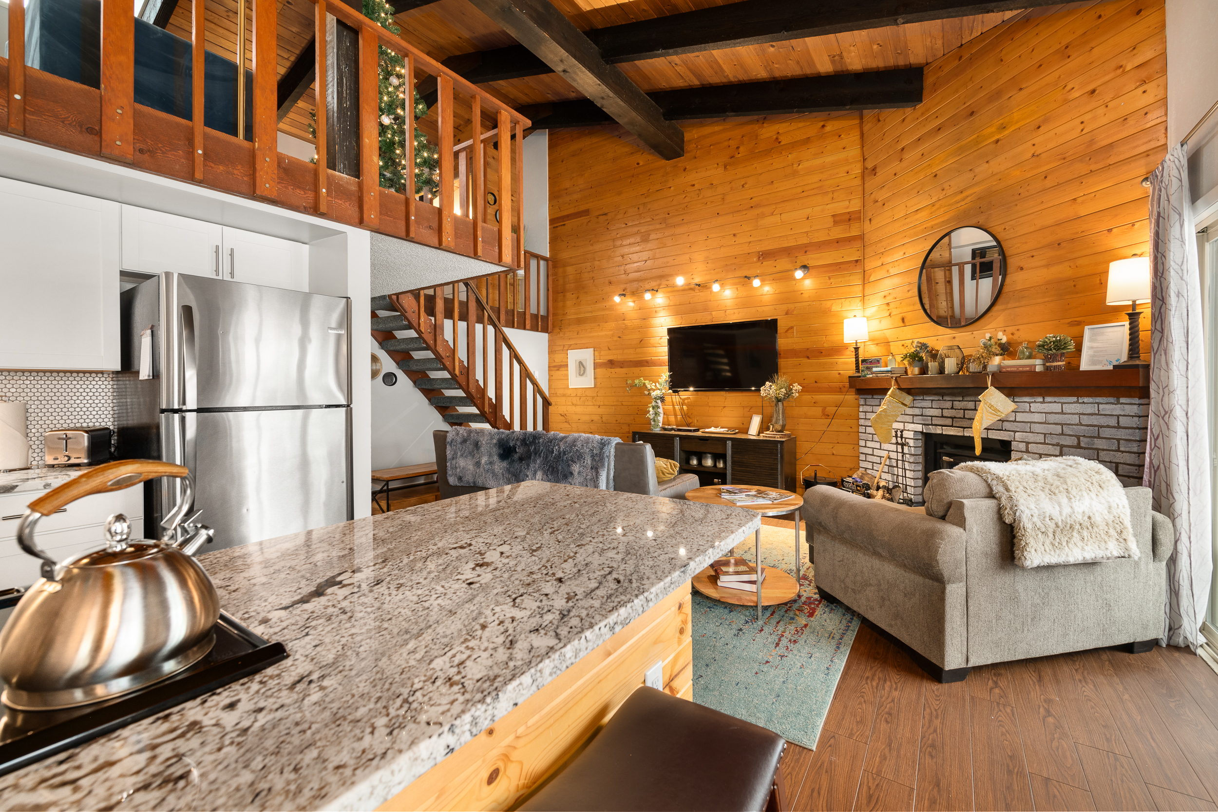 Living Room | Smart Tv | Electric Fireplace