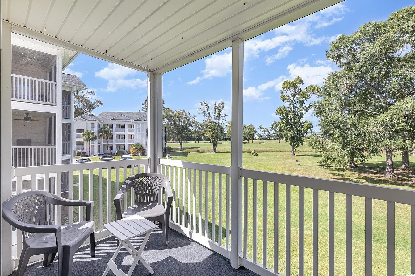 Screened-In Private Covered Porch with a Beautiful Nature View