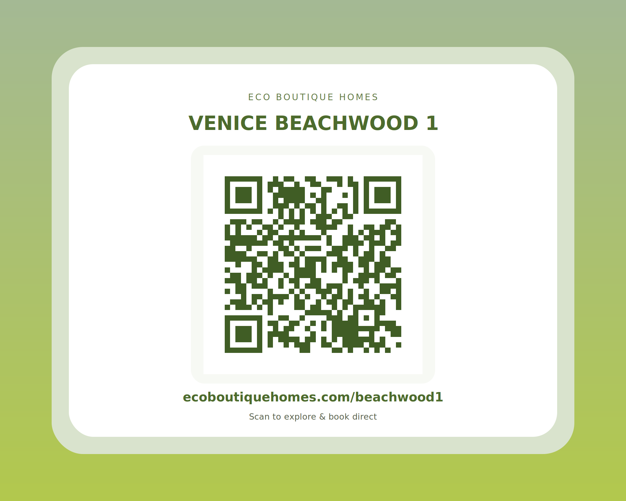 Venice Beachwood 1 | Explore and book direct: ecoboutiquehomes.com/beachwood1