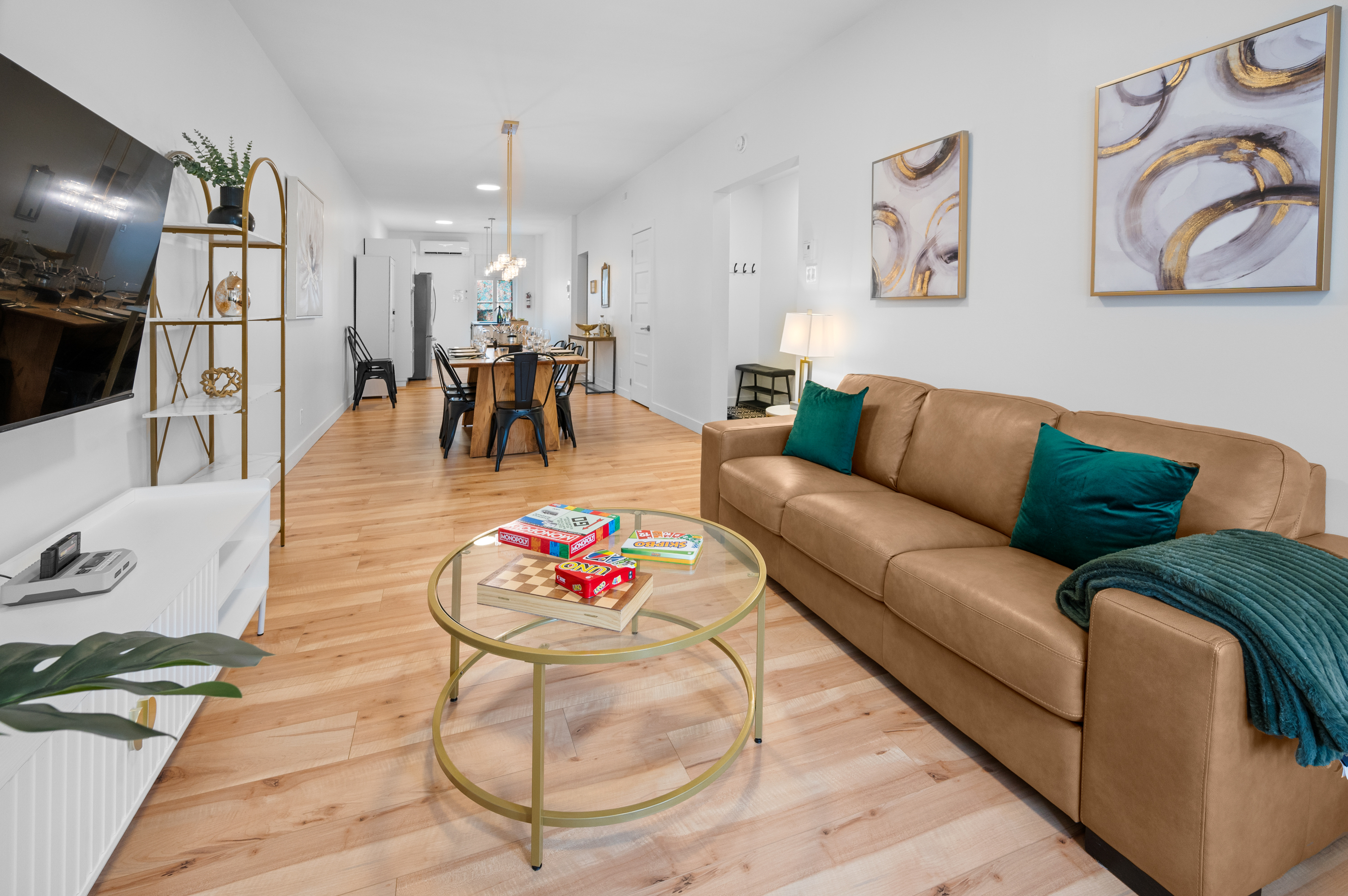 A welcoming space to gather and relax.