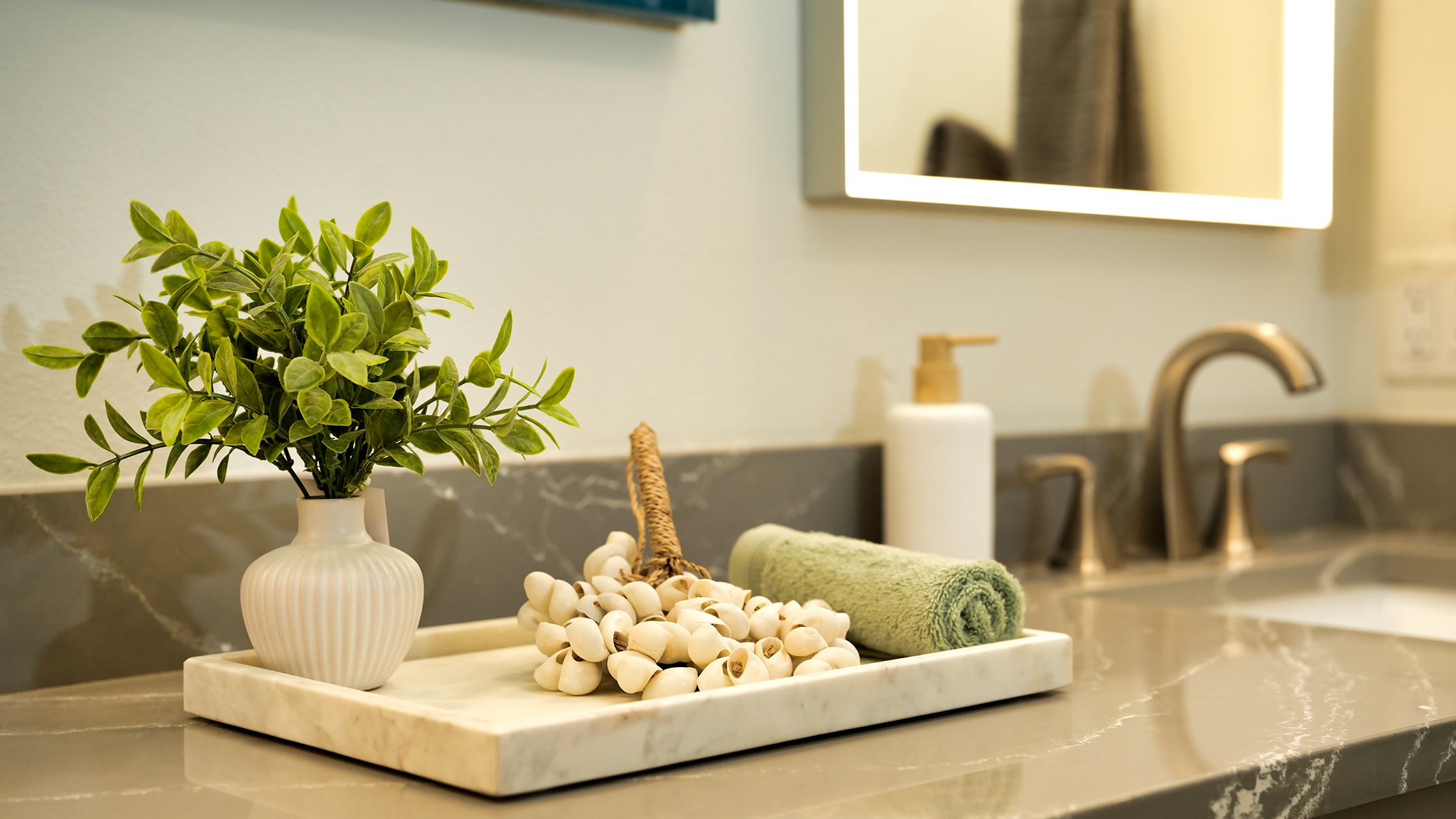 Thoughtful, coastal-inspired details throughout the home