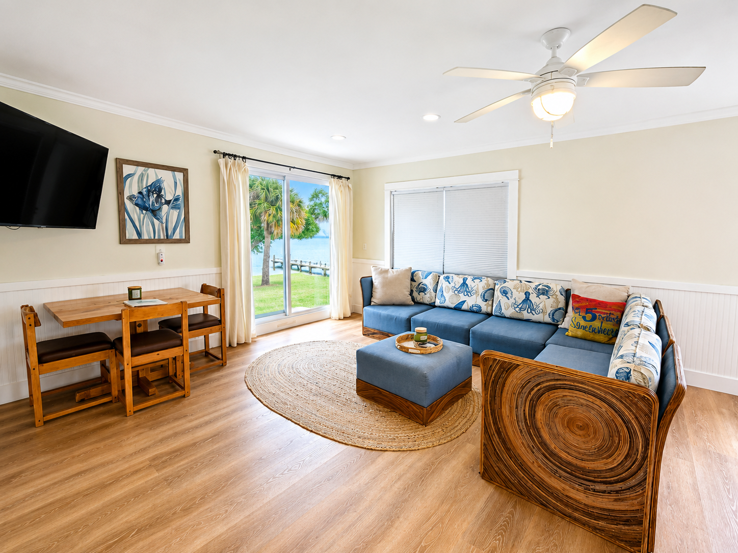 Living Room Overlooking Bay