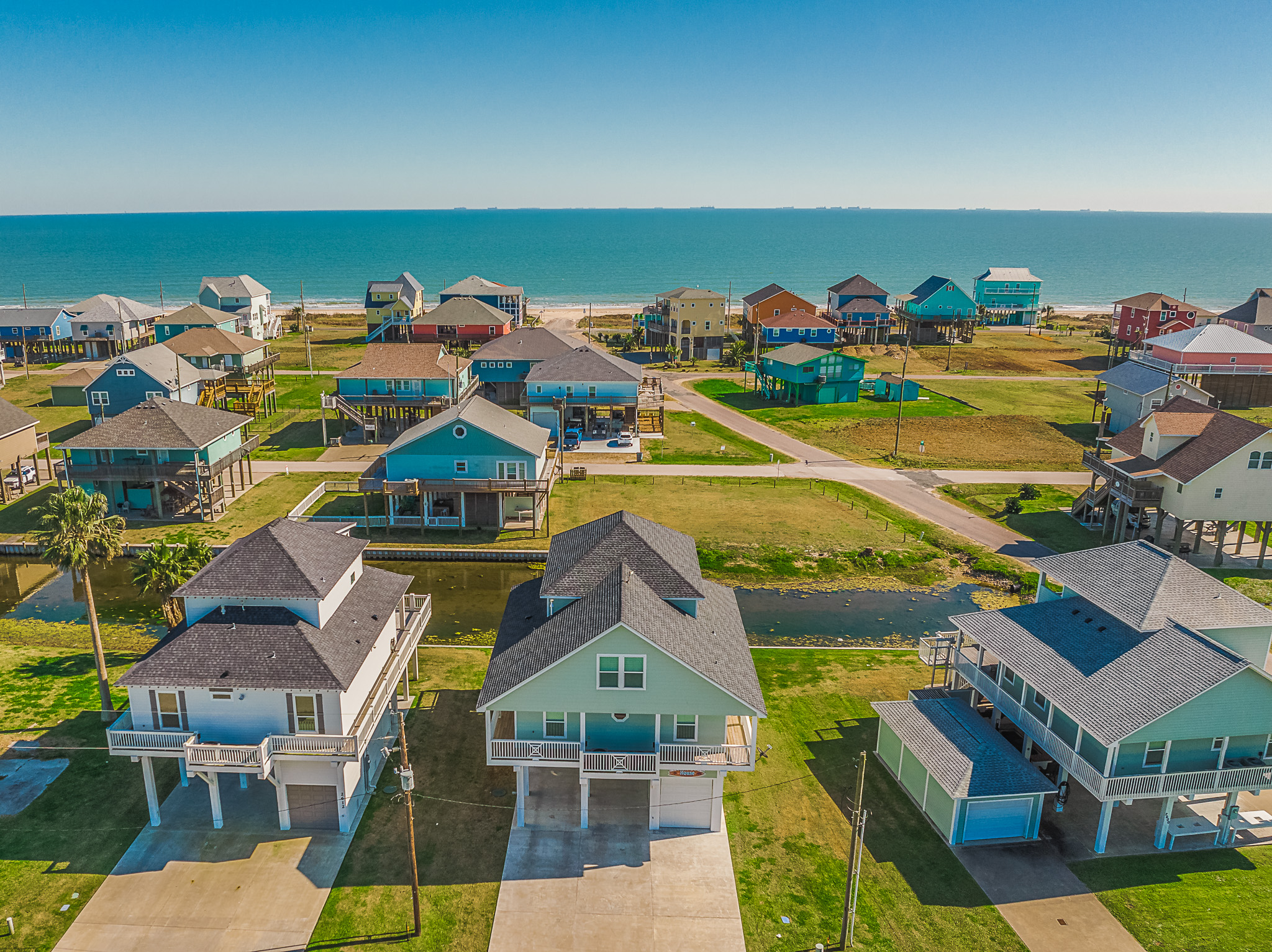 Conveniently located in Holiday Beach Subdivision only a two minute walk to the beach.