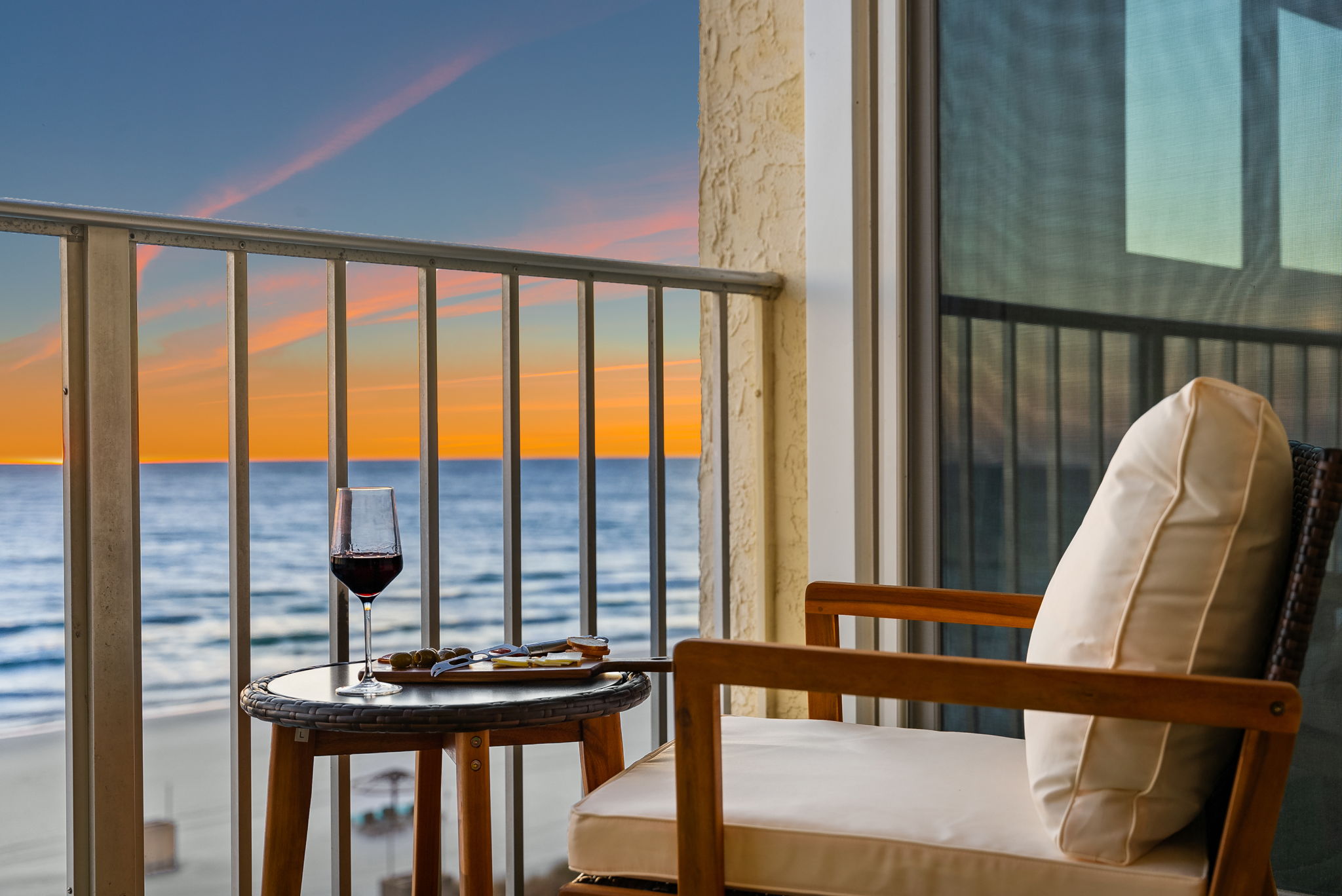 Sit back in comfy loungers and breathe easy