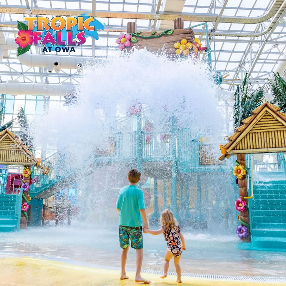 Family Fun: Splash into adventure at Tropic Falls, where every moment is a wave of joy!
