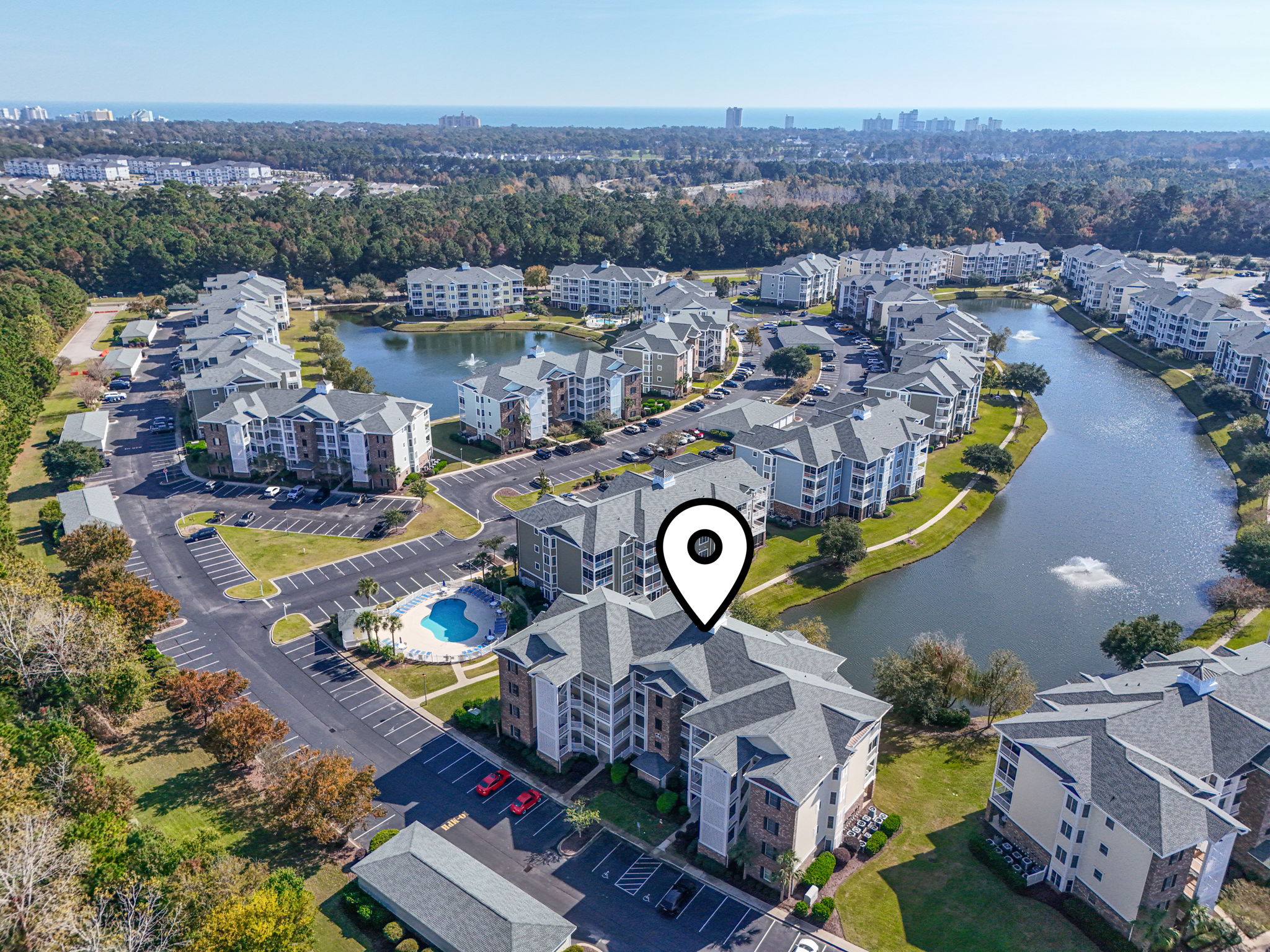 Breathtaking aerial view of the entire vicinity, showcasing scenic landscapes, lush greenery, and the vibrant surroundings—offering a unique perspective of the beauty and tranquility of the area