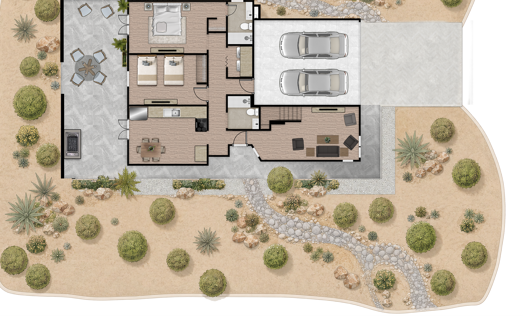 Main Level Floor Plan