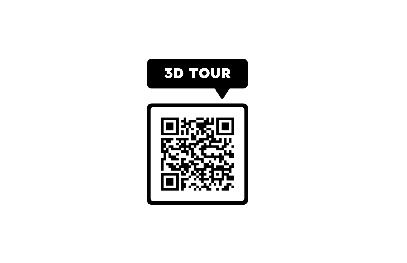 Scan this QR code to take a 3D tour of the space!