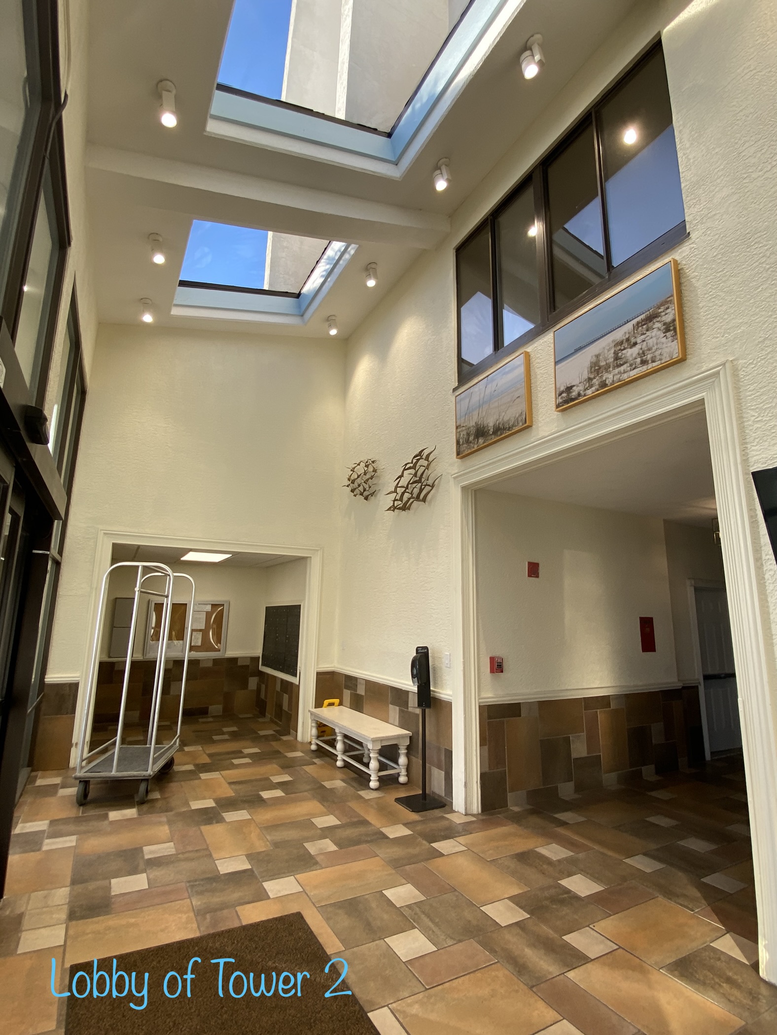 Tower lobby
