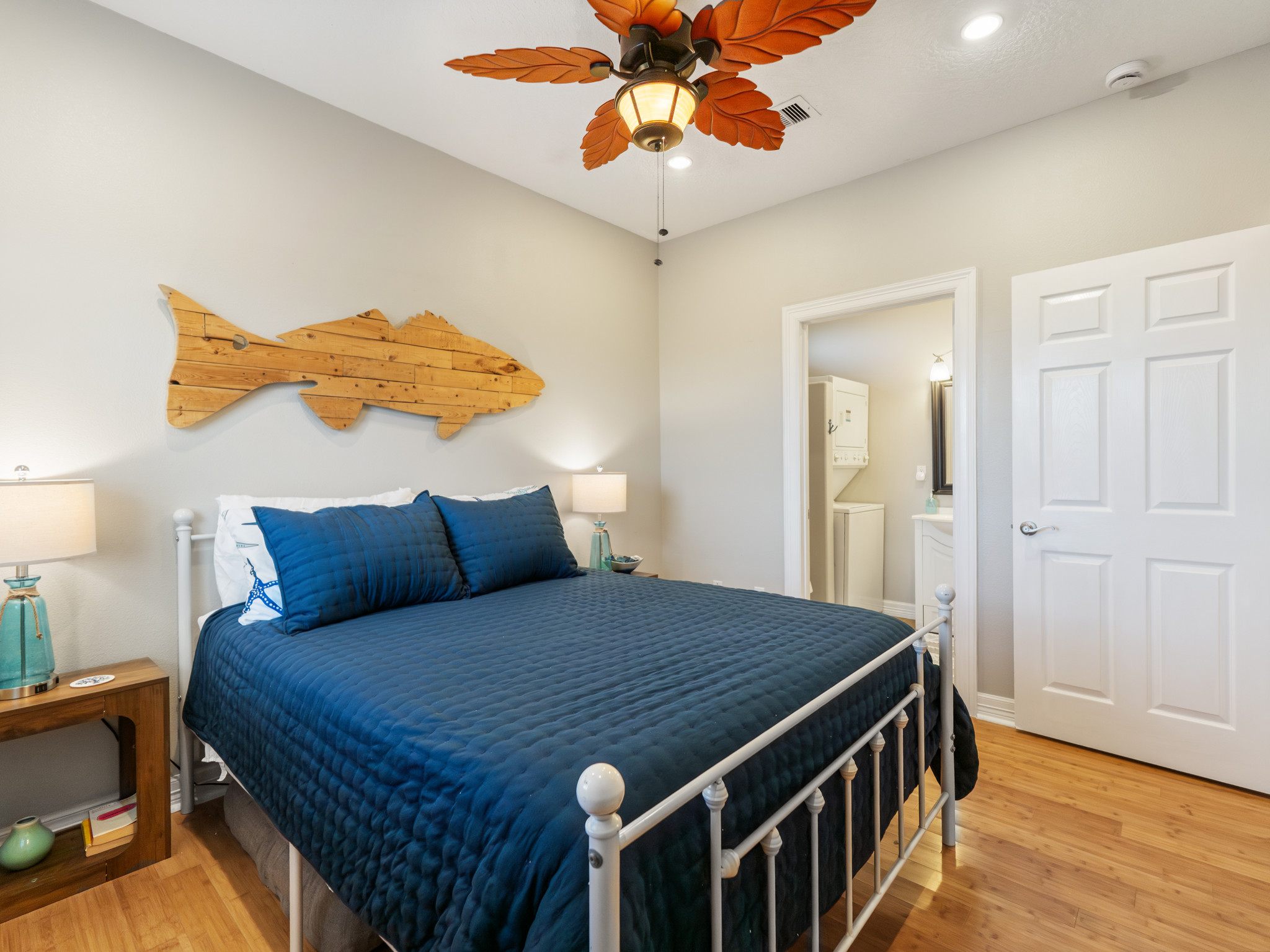 Primary Bedroom with Queen Bed.